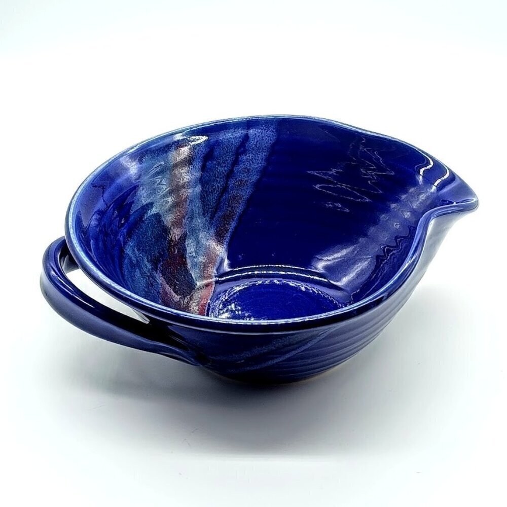 Handmade Artisan Signed Studio Pottery Ceramic Bowl